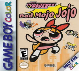 Powerpuff Girls Bad Mojo Jojo box art for GameBoy Color